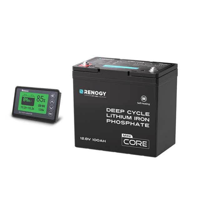 Core Mini- 12 V 100 Ah DuoHeat Tech Batería LiFePO₄
