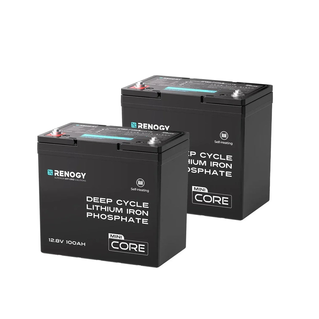 Core Mini- 12 V 100 Ah DuoHeat Tech Batería LiFePO₄