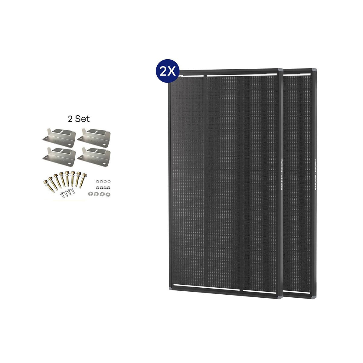 ShadowFlux 12V 120W Panel Solarny N-Type Anti-Shadow do Kamper