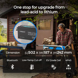 Core 12V 200Ah Akumulator LiFePO4 z Bluetooth – Litowo-żelazowo-fosforanowy