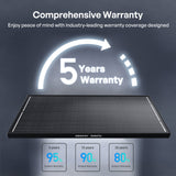ShadowFlux 12V 200W Panel Solarny N-Type Anti-Shadow do Kamper i Systemów Off-Grid