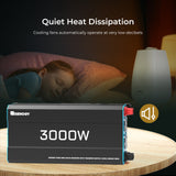 12V 3000W Inwerter Czysta Fala Sinusoidalna z UPS