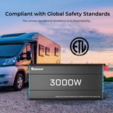 Kit de Energía para Caravana 3,84 kWh | Inversor 3000 W, Batería LiFePO₄ 300 Ah, Cargador de Batería 50 A