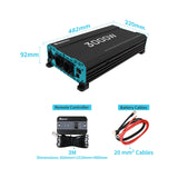 Kit de Energía para Caravana 5,12 kWh |  2x200Ah Batería LiFePO₄, 3000 W Inversor