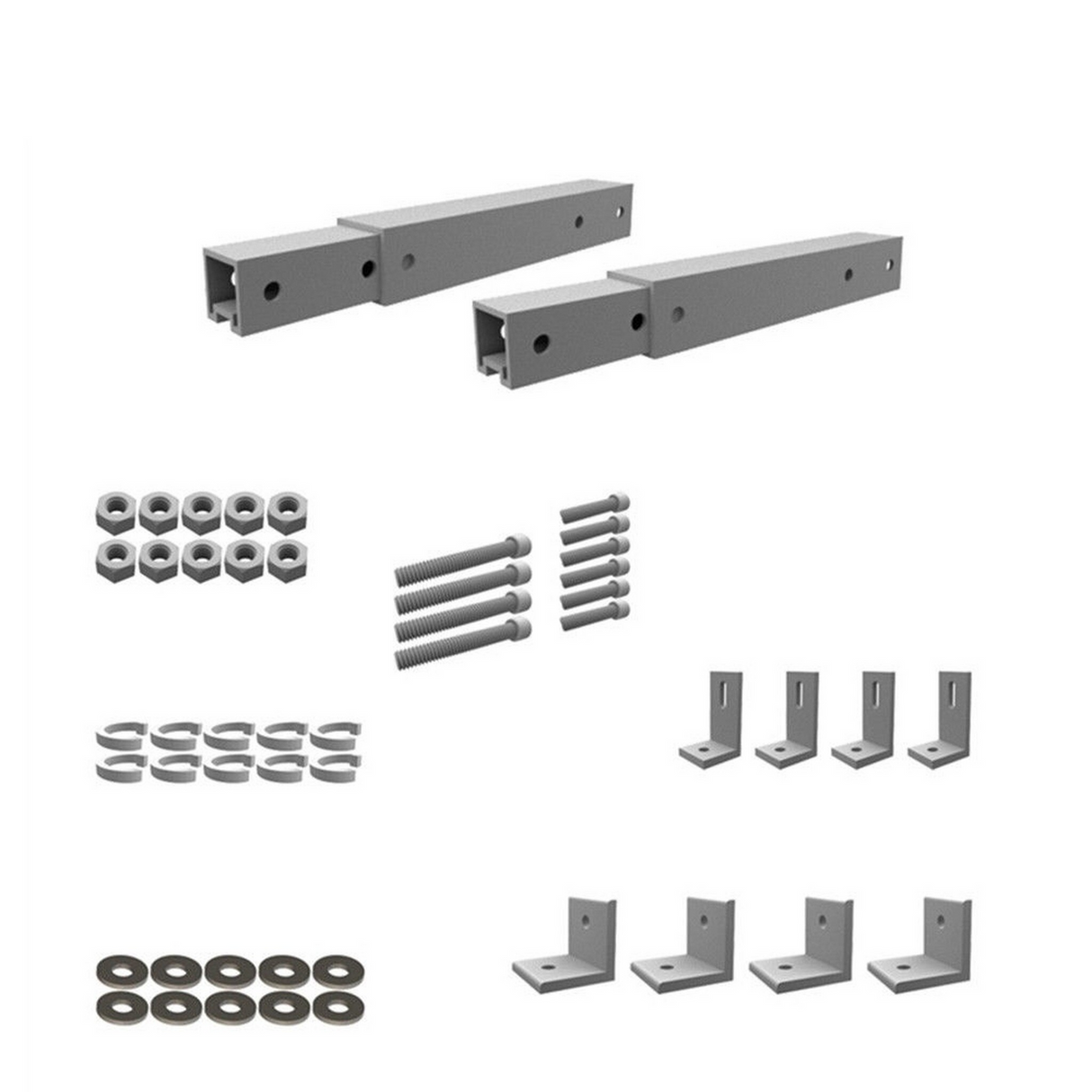 Solar Panel Flat Roof Tilt Mount