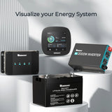 5,12  kWh Zestaw Solarny Fotowoltaiczny Off-Grid | 2x200Ah Akumulator LiFePO4 Smart, 3000W Inwerter