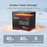 Core Mini- 12 V 100 Ah DuoHeat Tech Batería LiFePO₄