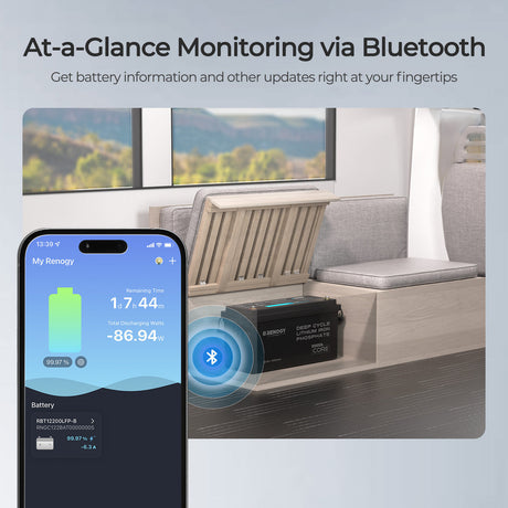 Core 12V 200Ah Akumulator LiFePO4 z Bluetooth – Litowo-żelazowo-fosforanowy
