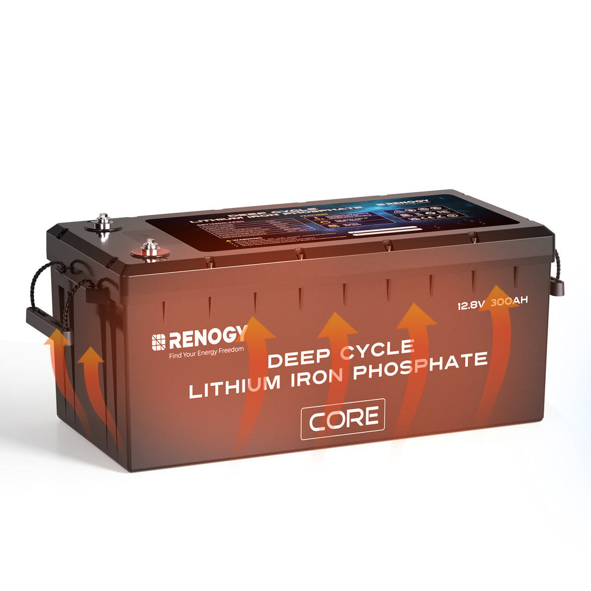 Core – 12V 300Ah Akumulator LiFePO4 z Samonagrzewania