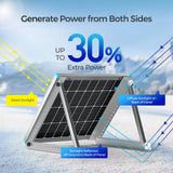 Bifacial 115 Watt 12 Volt Monocrystalline Solar Panel