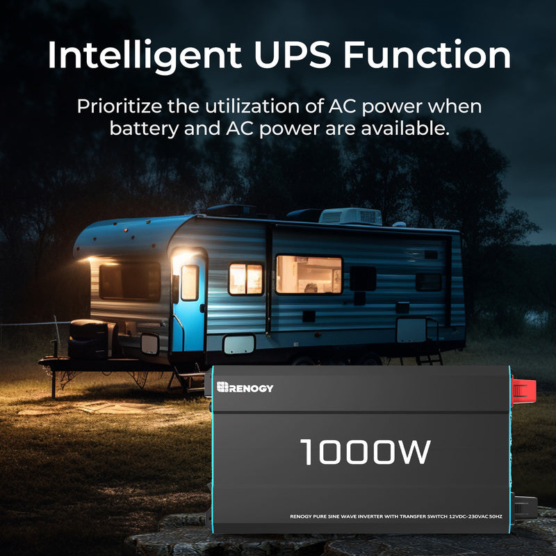 12V 2000W Inwerter Czysta Fala Sinusoidalna UPS
