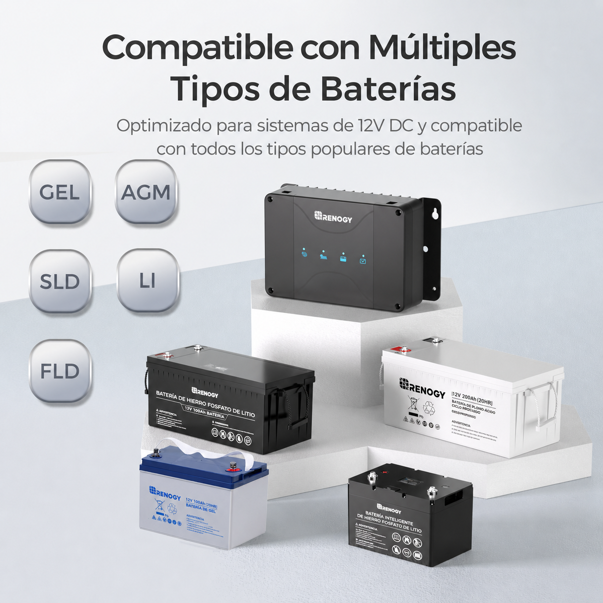 12V 50A Wbudowana Ładowarka Akumulatorowa DC-DC MPPT